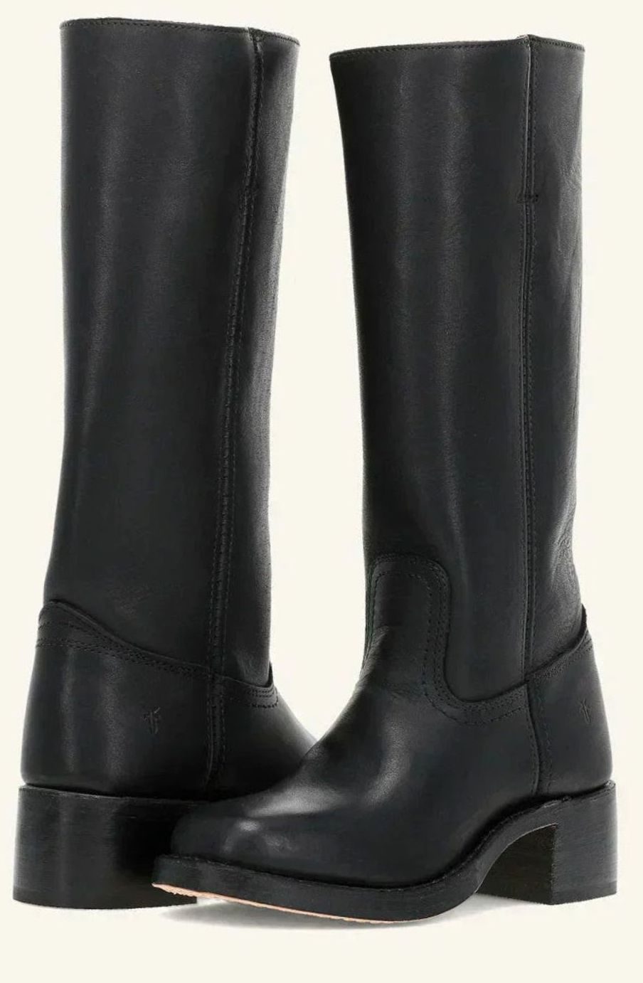 Women's Western Stacked-Heel Mid-Calf Boots
