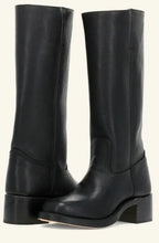 Women's Western Stacked-Heel Mid-Calf Boots