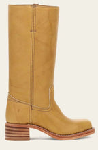 Women's Western Stacked-Heel Mid-Calf Boots