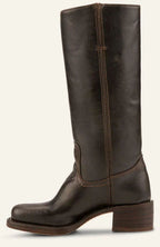 Women's Western Stacked-Heel Mid-Calf Boots