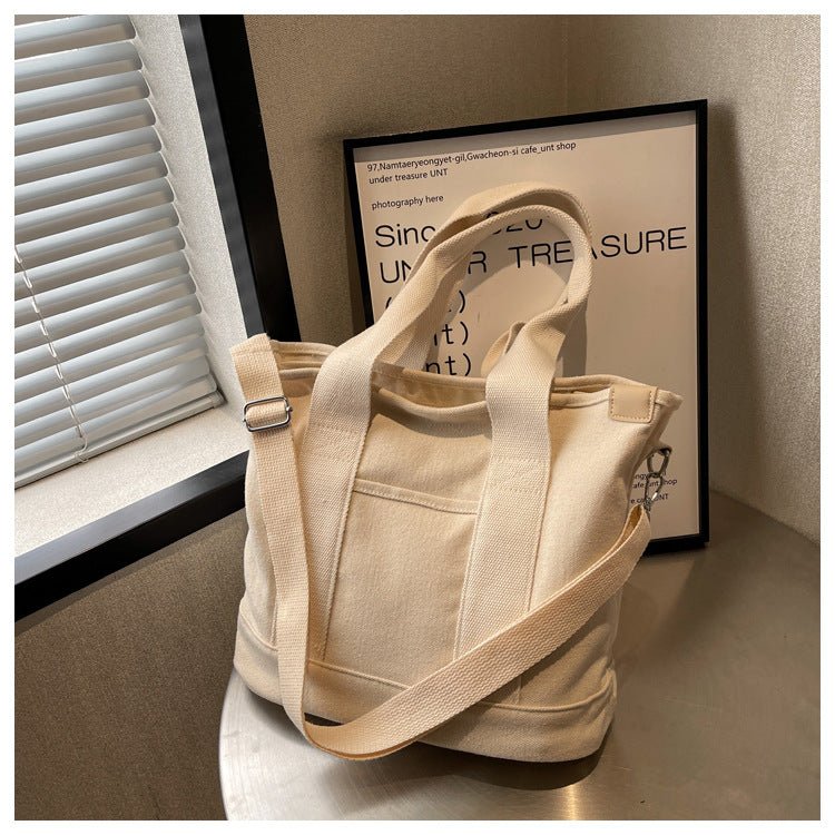 Women's Adjustable Canvas Crossbody Tote