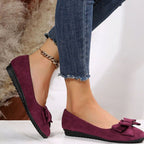 Women's Slip-On Bow-Detail Comfort Shoes