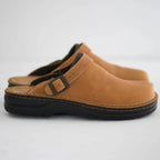 Women's Leather Slip-On Mules