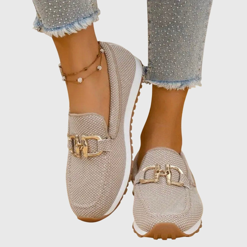 Women's Memory-Foam Slip-On Loafer Trainers