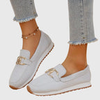 Women's Memory-Foam Slip-On Loafer Trainers