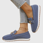 Women's Memory-Foam Slip-On Loafer Trainers