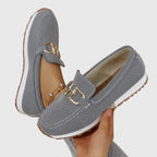 Women's Memory-Foam Slip-On Loafer Trainers