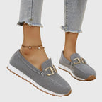 Women's Memory-Foam Slip-On Loafer Trainers