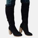Women's Over-the-Knee Block Heel Boots