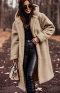 Women's Oversized Faux Fur Overcoat