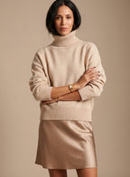 Women's Oversized Turtleneck Jumper
