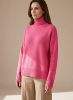 Women's Oversized Turtleneck Jumper