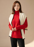 Women's Oversized Turtleneck Jumper