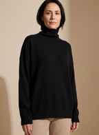 Women's Oversized Turtleneck Jumper