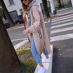 Women's Hooded Longline Overcoat
