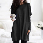 Women's Long Sleeve Pocket Tunic
