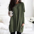 Women's Long Sleeve Pocket Tunic