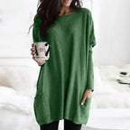 Women's Long Sleeve Pocket Tunic