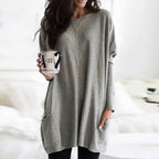 Women's Long Sleeve Pocket Tunic