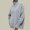 Women's Loose-Fit Roll Neck Jumper