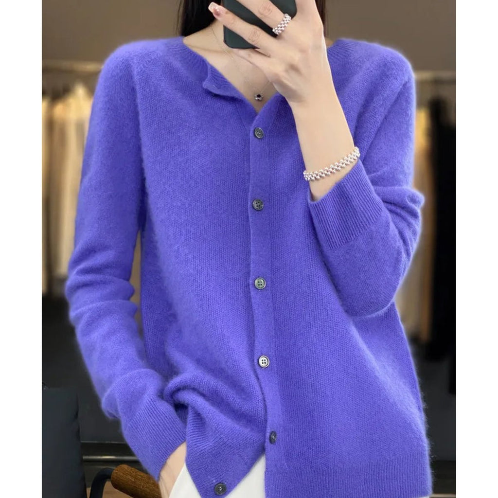 Women's Oversized Wool Cardigan