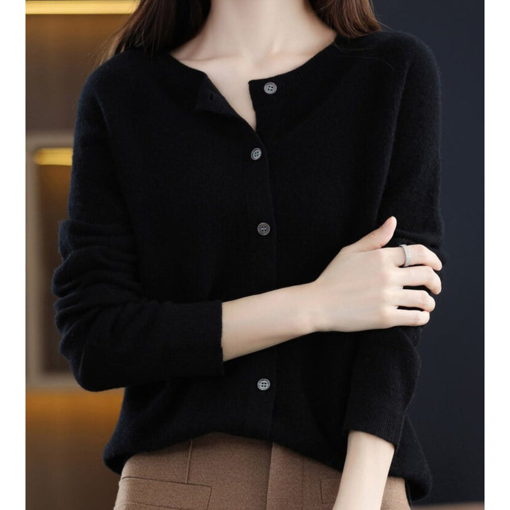 Women's Oversized Wool Cardigan