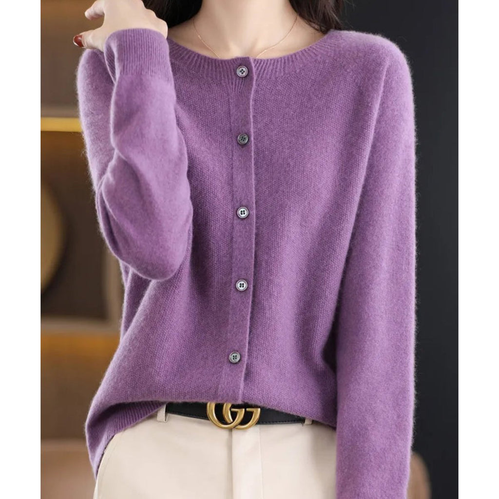 Women's Oversized Wool Cardigan
