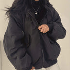 Women's Fleece-Lined Zip-Up Jacket