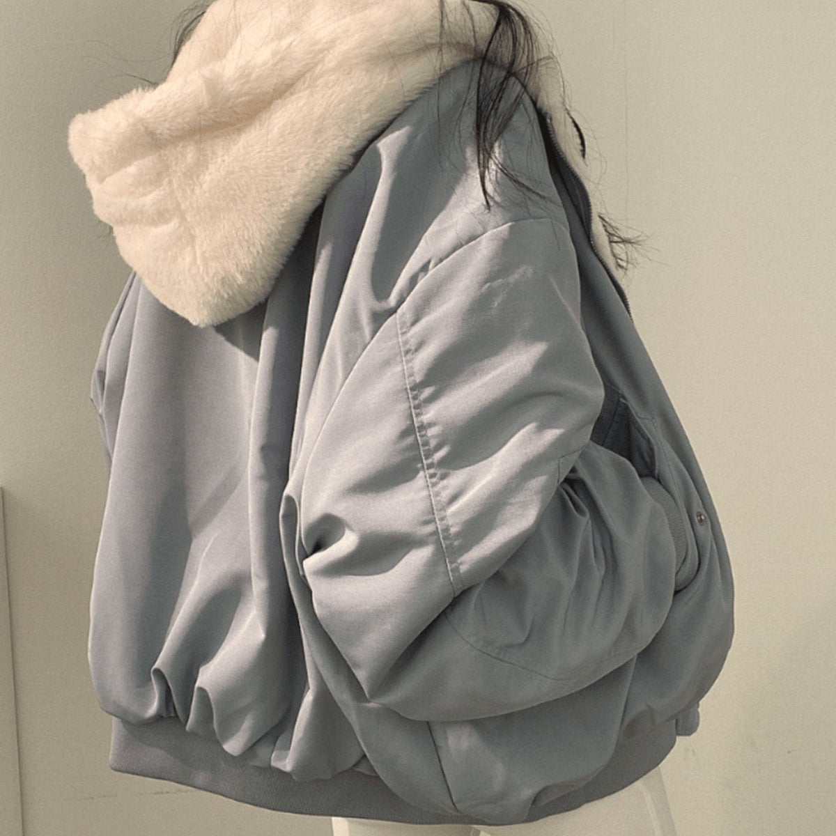 Women's Fleece-Lined Zip-Up Jacket