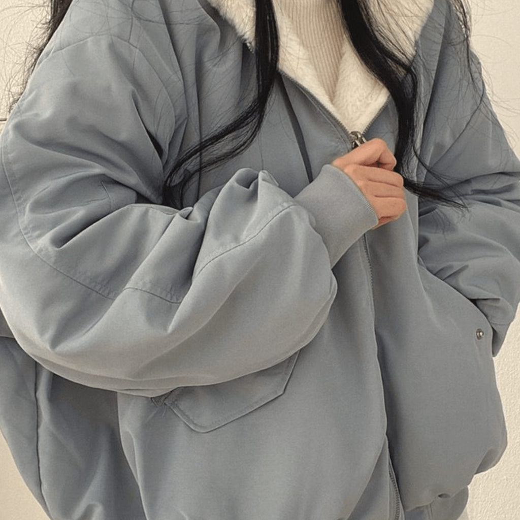 Women's Fleece-Lined Zip-Up Jacket