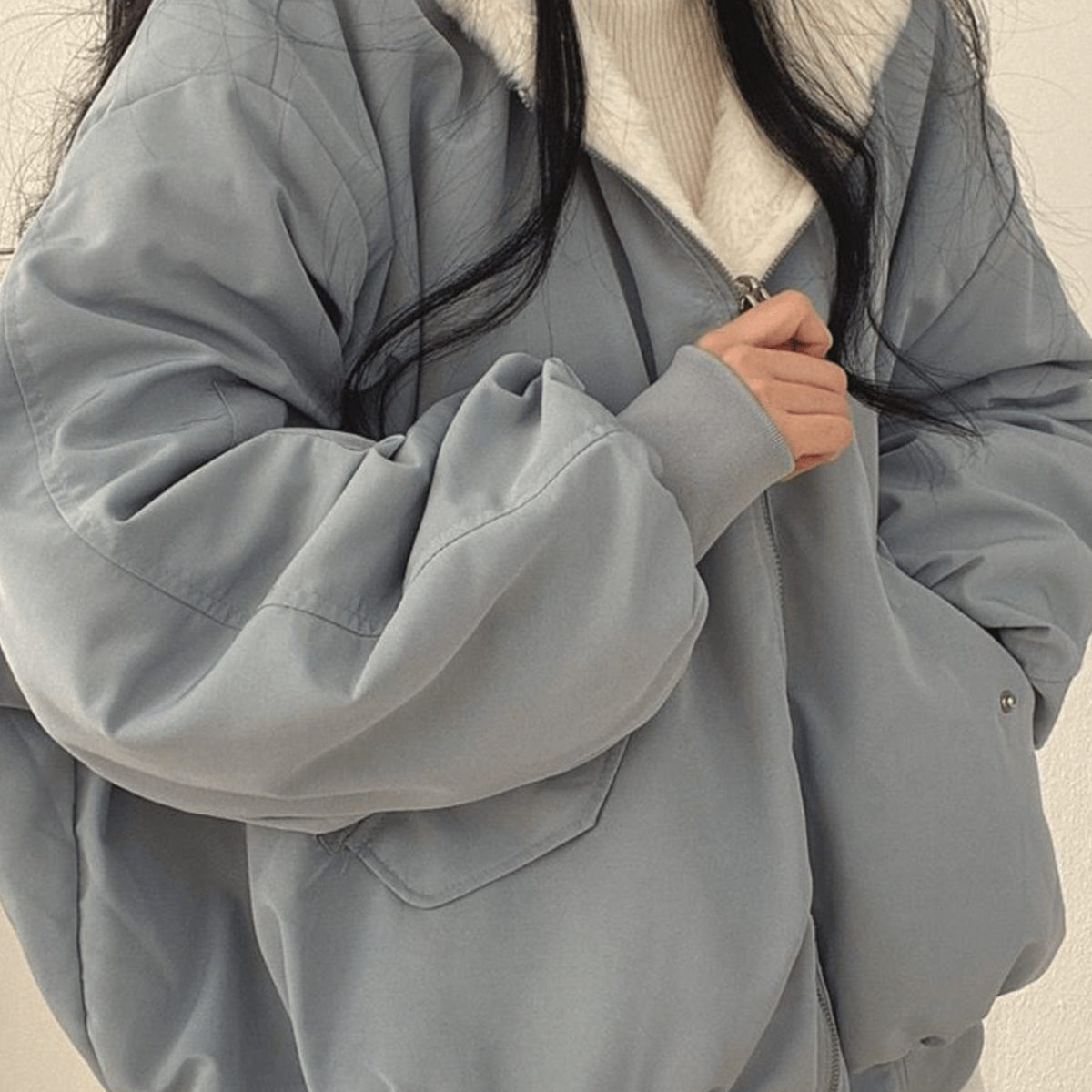 Women's Fleece-Lined Zip-Up Jacket