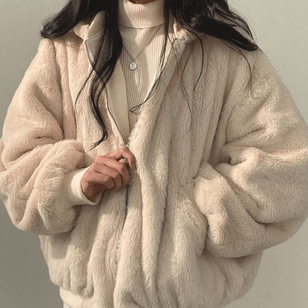 Women's Fleece-Lined Zip-Up Jacket