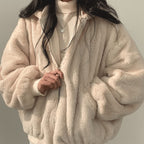 Women's Fleece-Lined Zip-Up Jacket