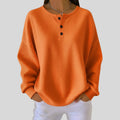 Women's Henley Waffle-Knit Jumper