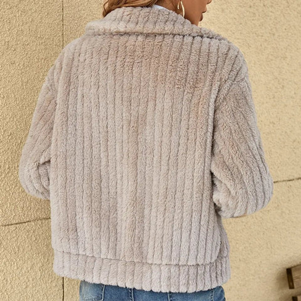 Women's Quilted Fleece Jacket