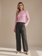 Women's Relaxed Cable Knit Jumper