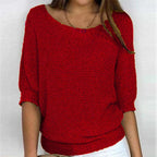 Women's Batwing-Sleeve Knit Pullover