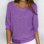 Women's Batwing-Sleeve Knit Pullover