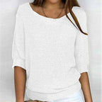 Women's Batwing-Sleeve Knit Pullover