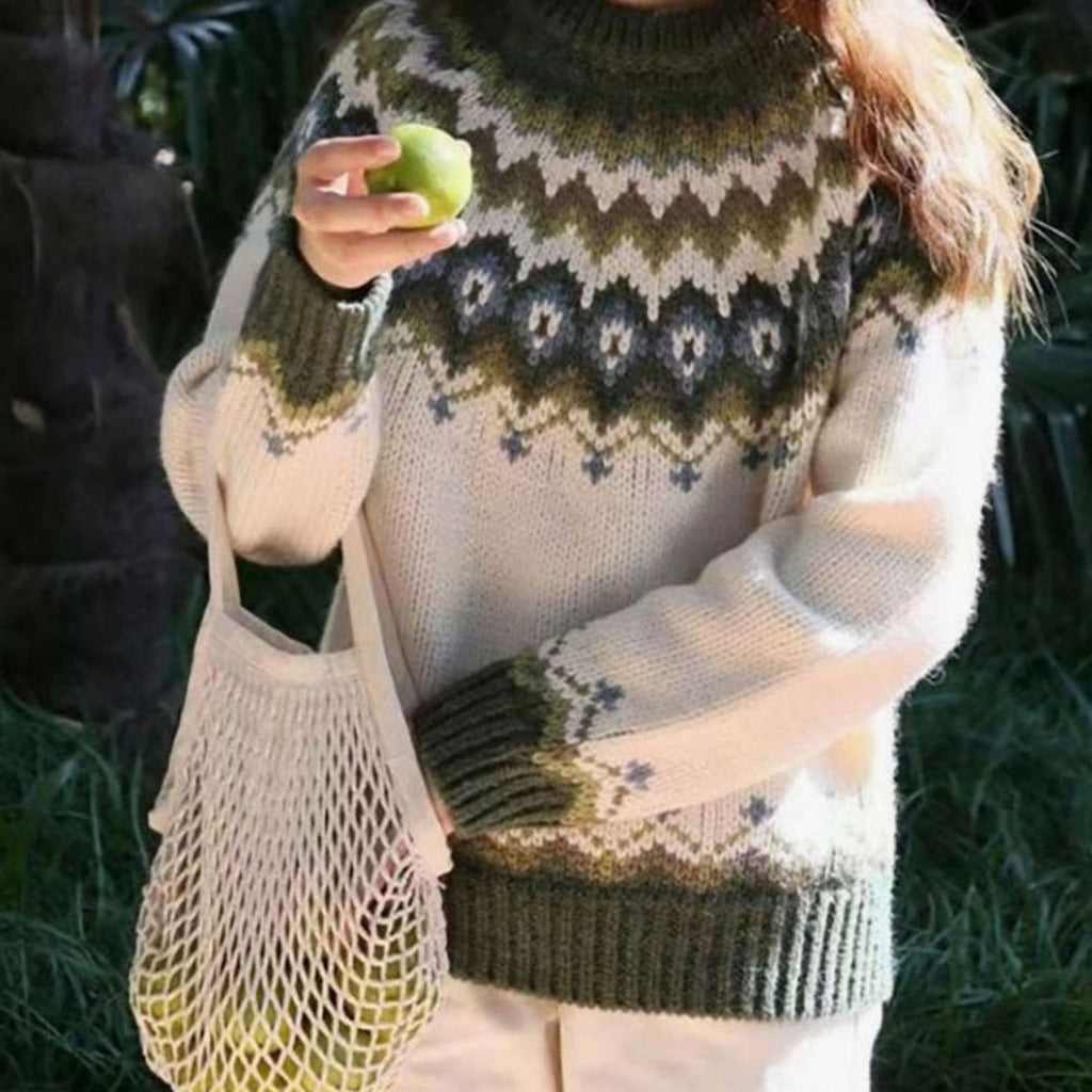 Women's Fair Isle Relaxed-Fit Jumper