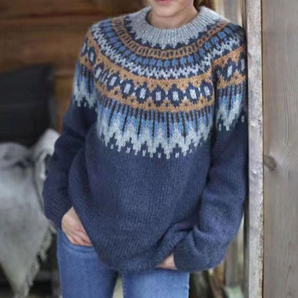 Women's Fair Isle Relaxed-Fit Jumper