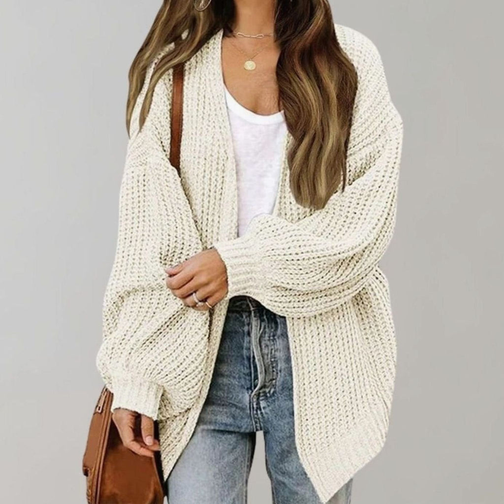 Women's Relaxed Open-Front Cardigan