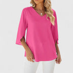 Women's Ruffle Chiffon Blouse