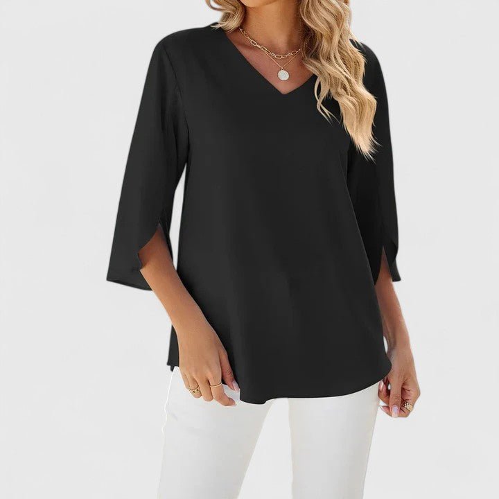 Women's Ruffle Chiffon Blouse