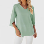 Women's Ruffle Chiffon Blouse