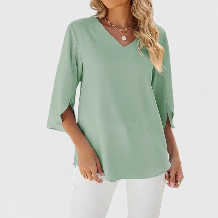 Women's Ruffle Chiffon Blouse