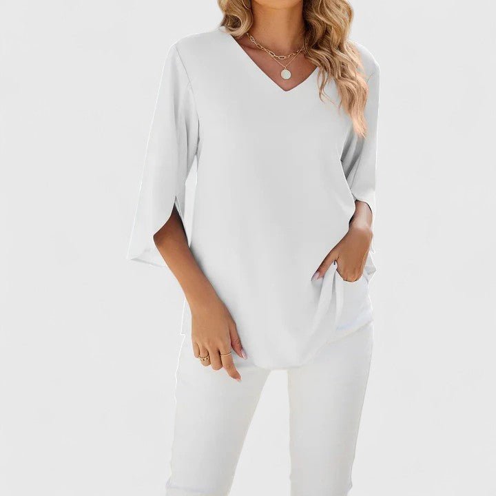 Women's Ruffle Chiffon Blouse