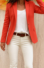Women's Fitted Tailored Office Blazer