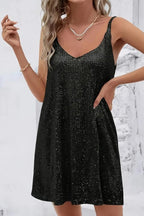 Women's Sequin Mini Evening Dress