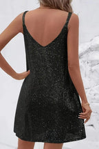 Women's Sequin Mini Evening Dress